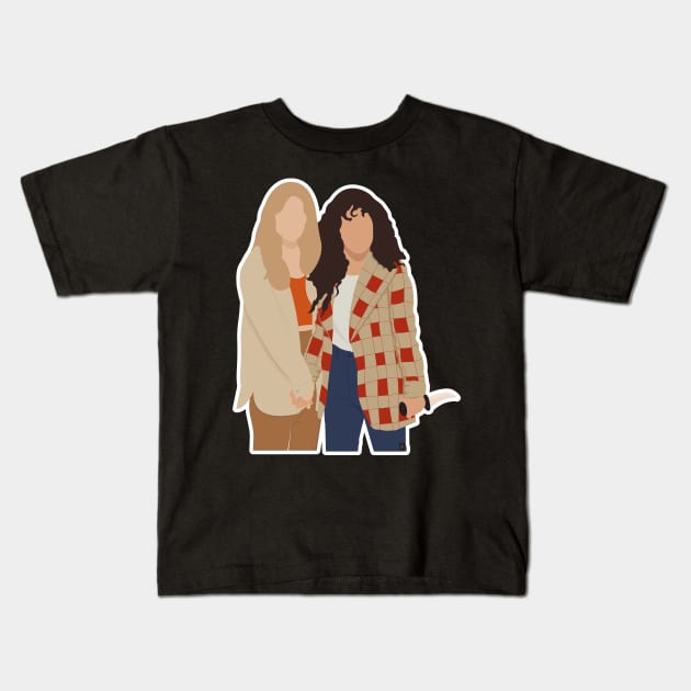 deena and sam - fear street Kids T-Shirt by jessycroft